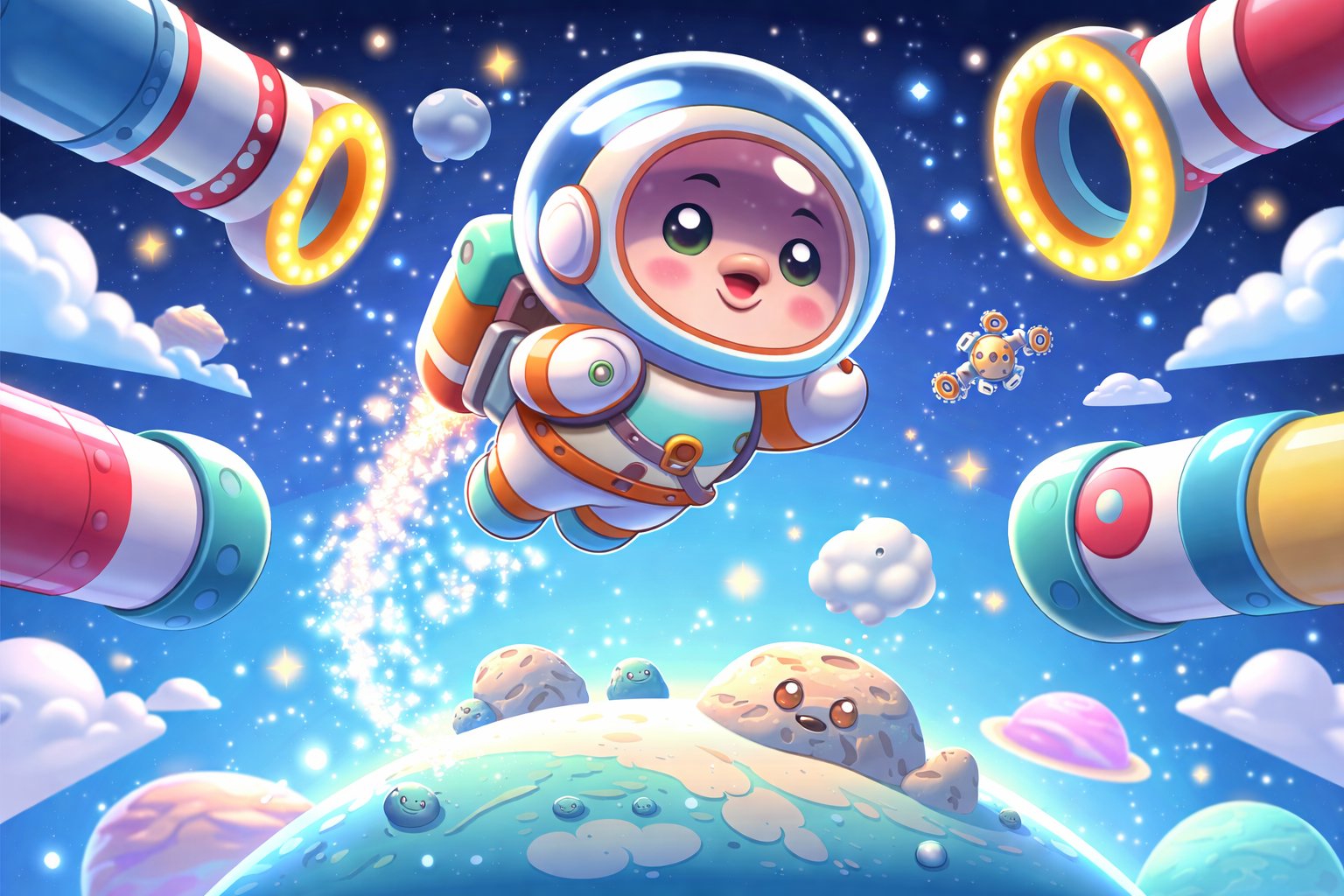 Astro Flap - Instant game by Jabali AI
