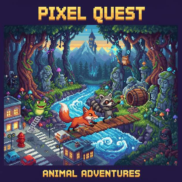 Animal Dash Adventure - Jabali AI Poster