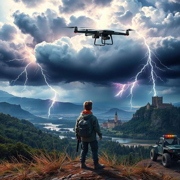 Stormfront Pursuit - Jabali AI Poster