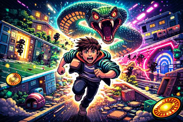 Run From The Snake - Jabali AI Poster