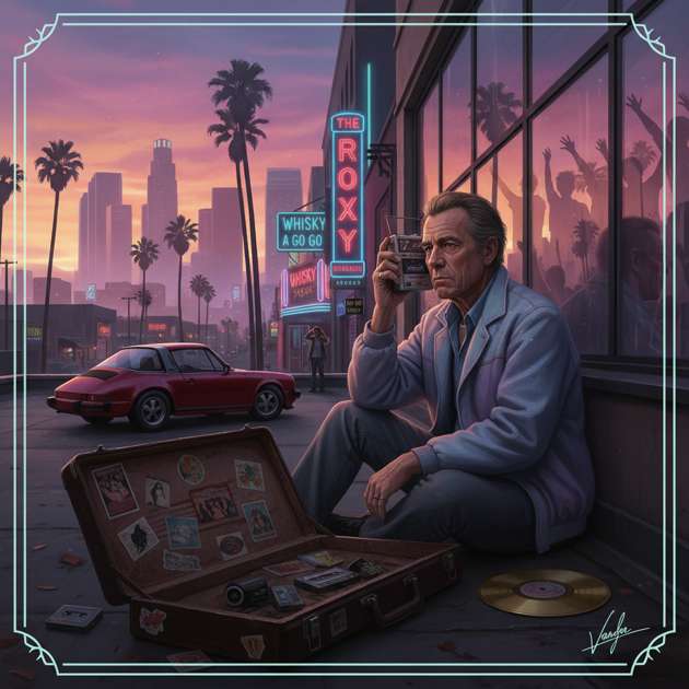 Side B, Sunset Strip - Jabali AI Poster