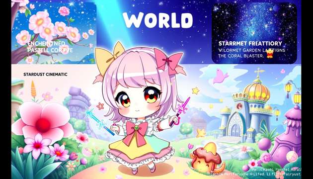 Whimsy Wonderland - Jabali AI Poster