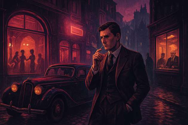 Malam di Kota Roma - Jabali AI Poster