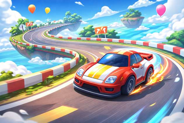 Sky High Racer - Jabali AI Poster