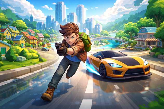 Urban Drift Quest - Jabali AI Poster