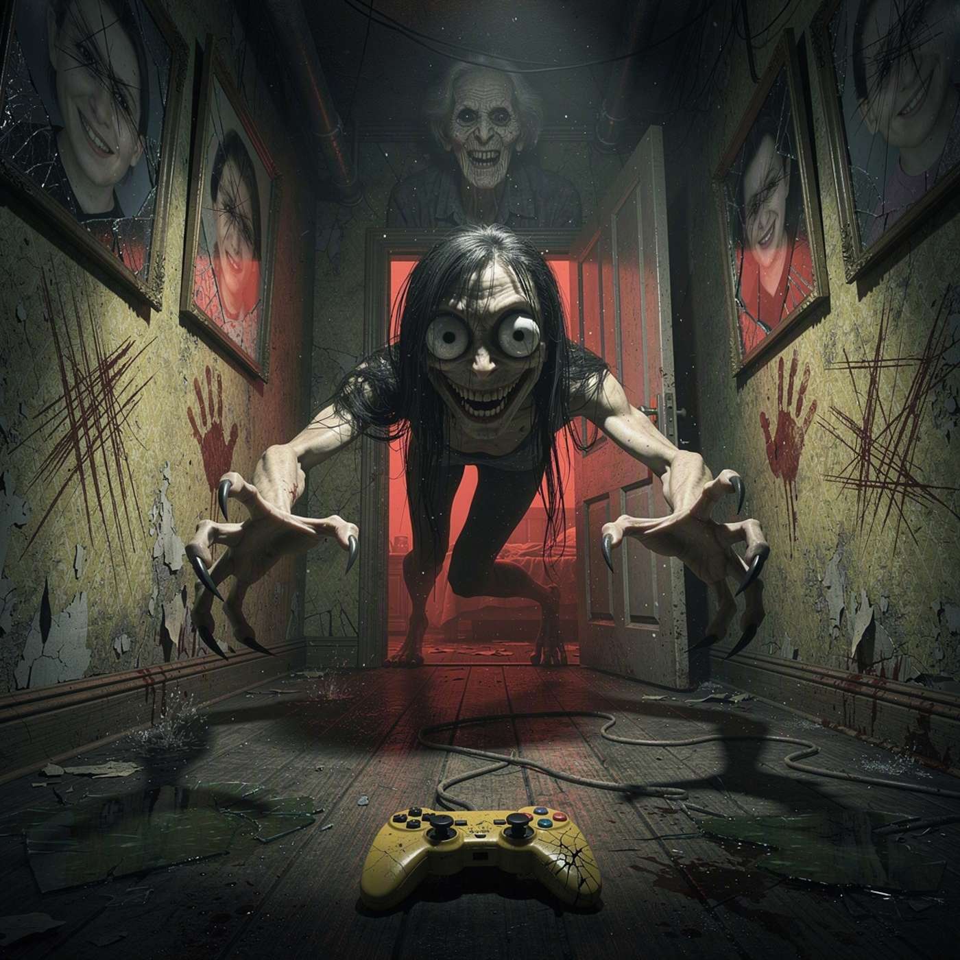 Momo Haunt Chase game artwork