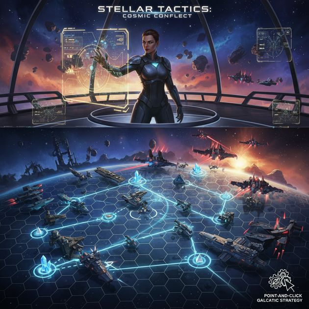 Stellar Fleet Tactics - Jabali AI Poster