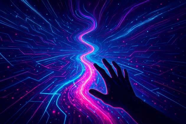 Neon Stream Sync - Jabali AI Poster
