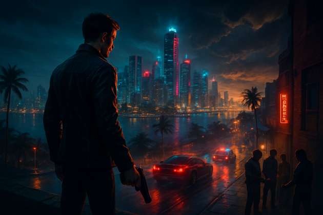 Vice City Ambition - Jabali AI Poster