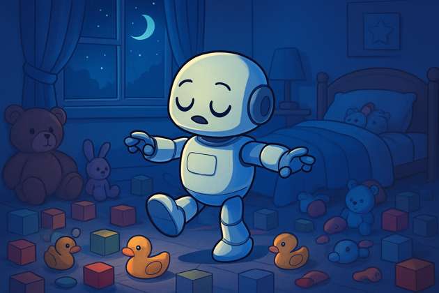 Robot Sleepwalk - Jabali AI Poster