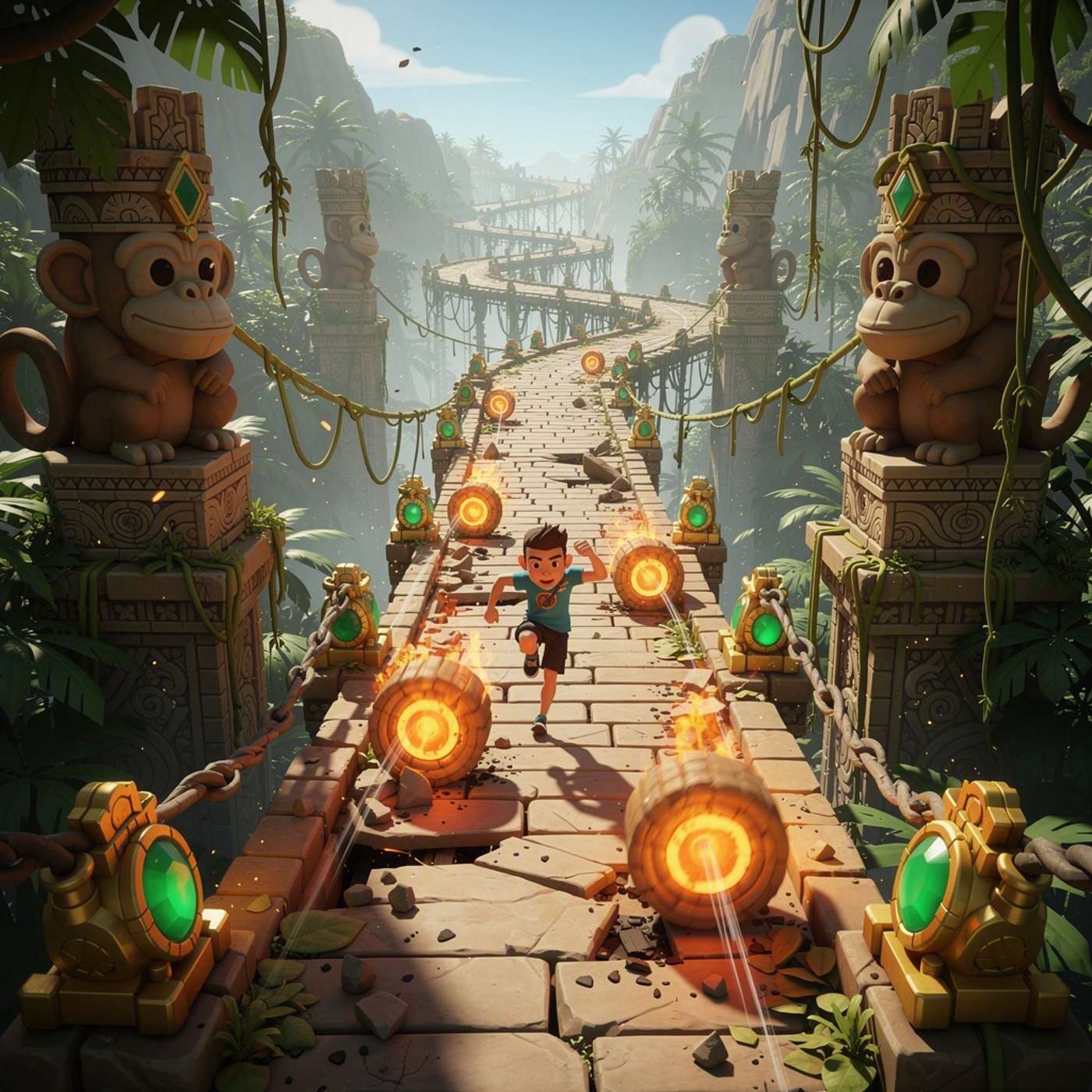 Jungle Dash game artwork