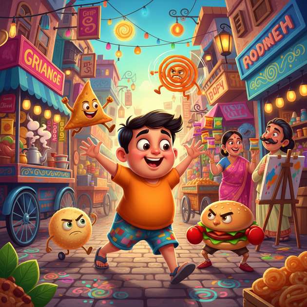 Golu vs. The Munchies - Jabali AI Poster