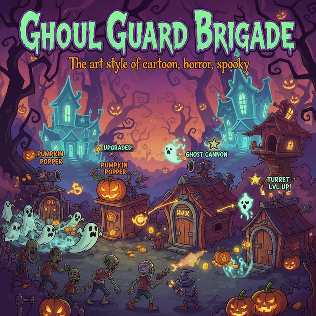 Ghoul Guard Brigade - Jabali AI Poster