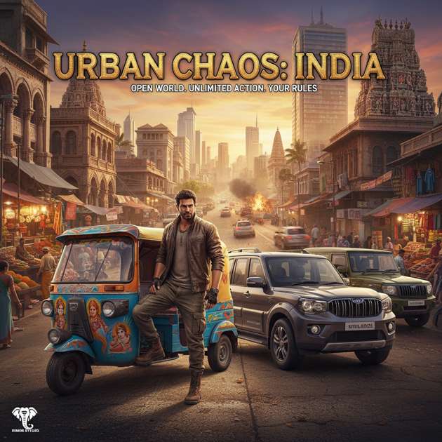 City Rush: Mumbai Streets - Jabali AI Poster