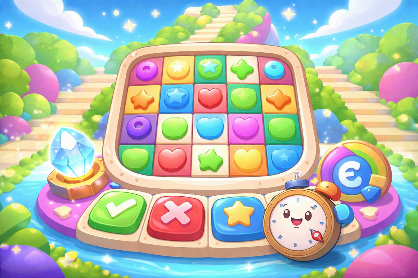 Number Pop Quest game artwork