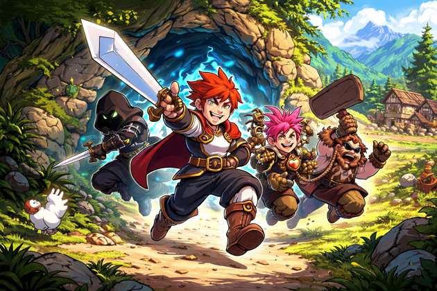 4 Idiots Save the World Part 1 - Jabali AI Poster