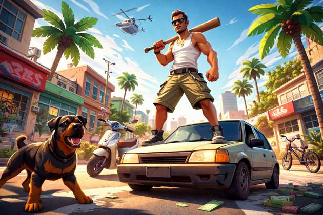GTA V Pocket Heist 250MB - Jabali AI Poster