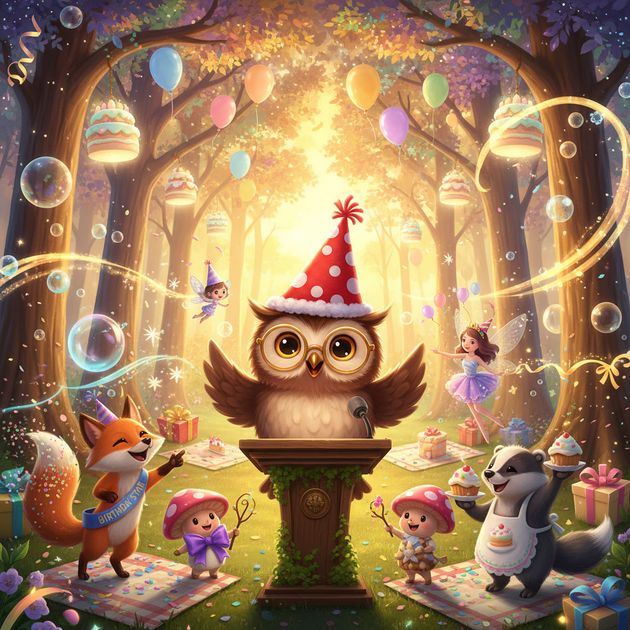 Enchanted Birthday Quest - Jabali AI Poster