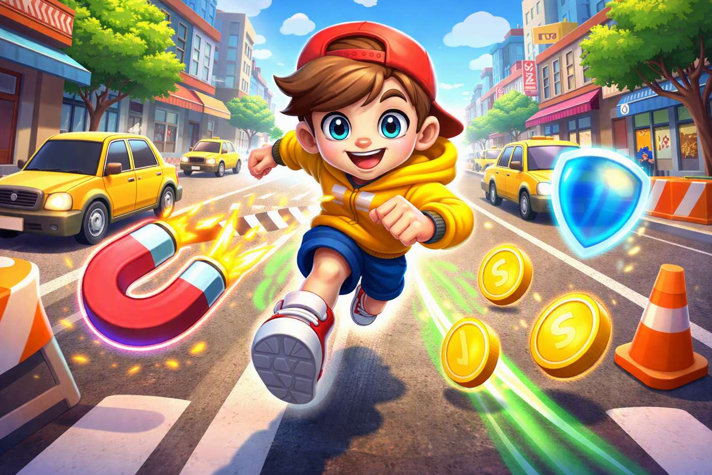 City Dash 3D game artwork