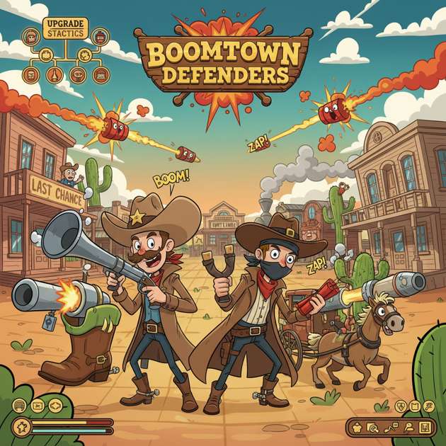 Boomtown Defenders - Jabali AI Poster
