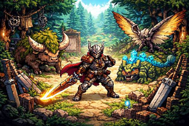 Pixel Hunt Legends - Jabali AI Poster
