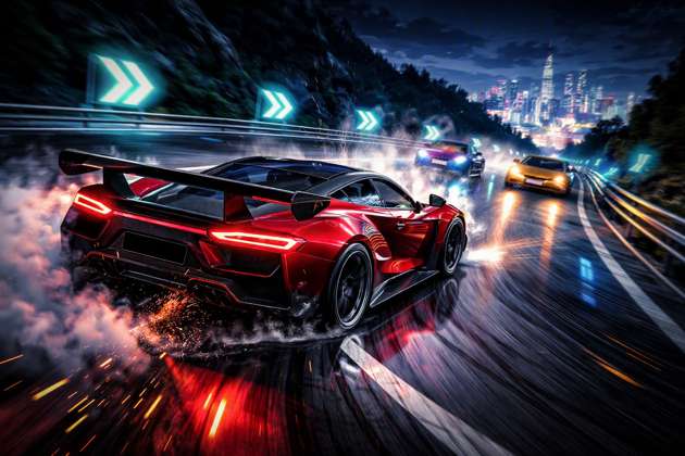 Turbo Drift - Jabali AI Poster