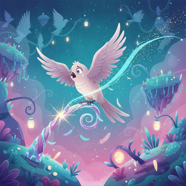 Whispering Wings - Jabali AI Poster