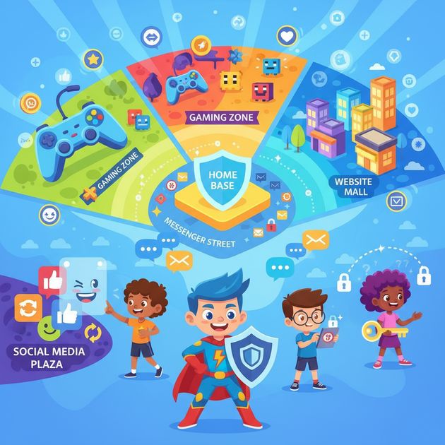 Cyber Guardian Quest - Jabali AI Poster