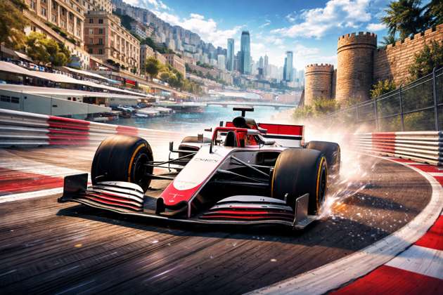 Street Circuit Showdown - Jabali AI Poster