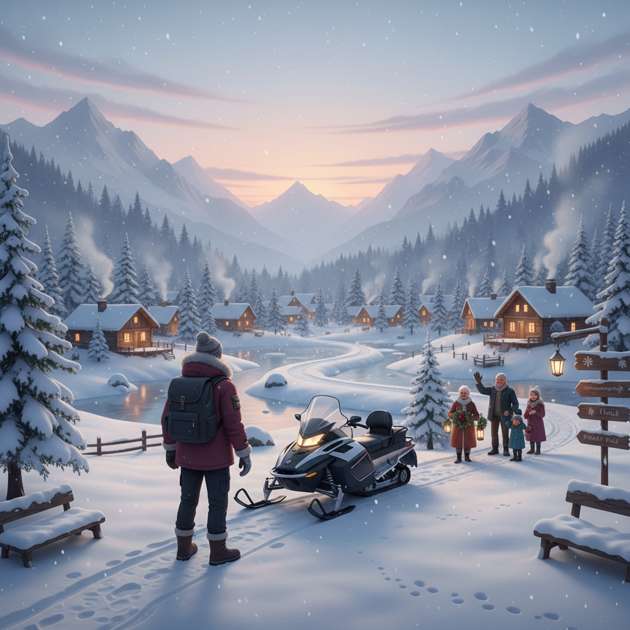 Wintersong Valley - Jabali AI Poster