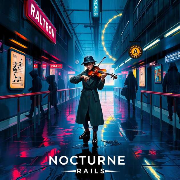 Nocturne Rails - Jabali AI Poster