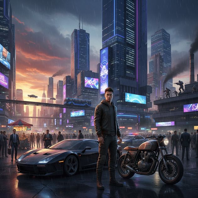 City of Ambition - Jabali AI Poster