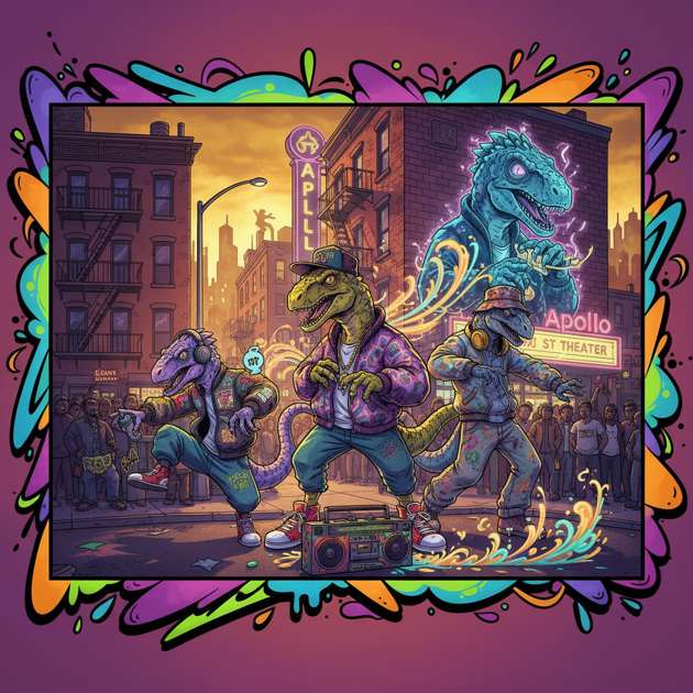 Raptors on the Break - Jabali AI Poster