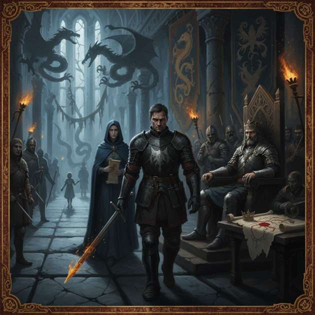 A Crown Forged in Betrayal - Jabali AI Poster