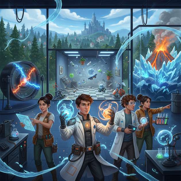 Elemental Lab Sandbox - Jabali AI Poster