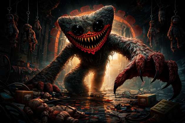 Poppy Playtime Chapter 5 Terror Toys - Jabali AI Poster