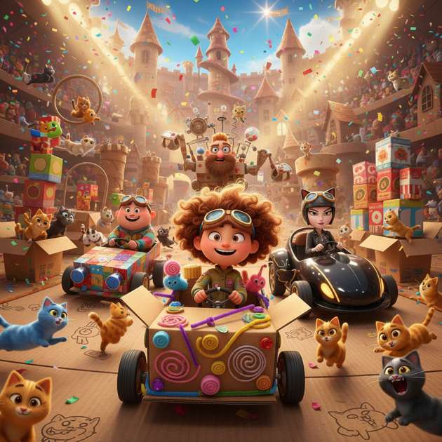 Cat Box Rally - Adventure RPG by Jabali AI