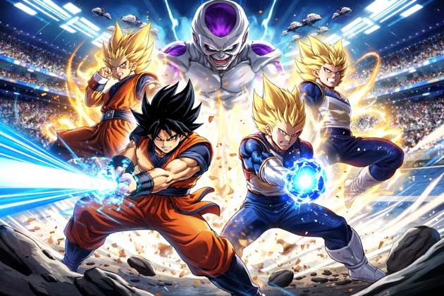 Saiyan Showdown - Jabali AI Poster