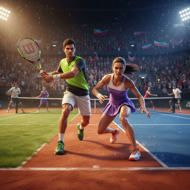 Tennis Rivals: World Tour - Ping Pong by Jabali AI