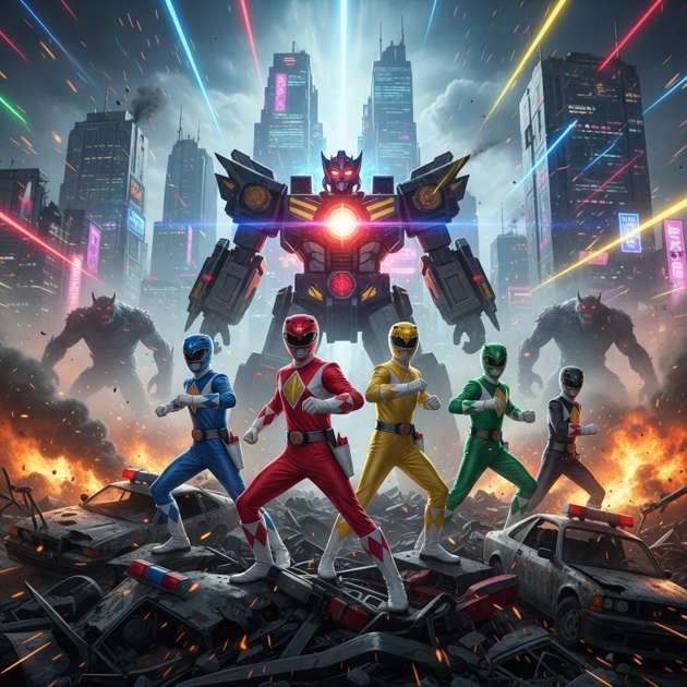 Power Rangers City Uprising - 3D Open World by Jabali AI