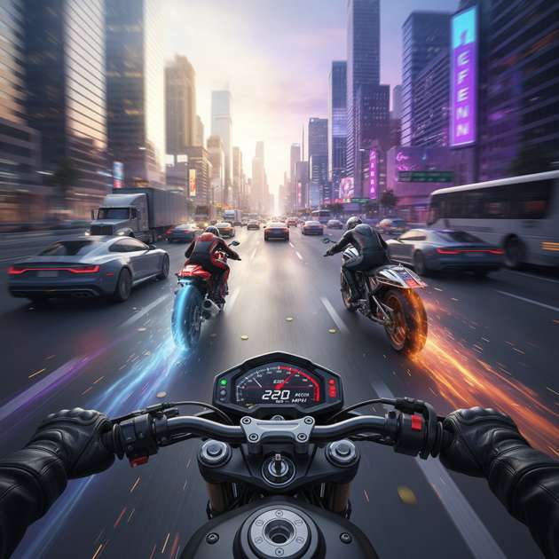 Urban Velocity: Combat Rush - Jabali AI Poster