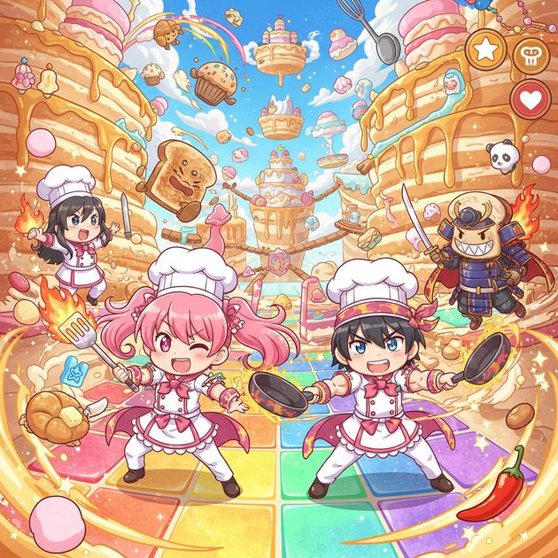 Chef Senpai: Revenge of the Toast Goddess - Jabali AI Poster