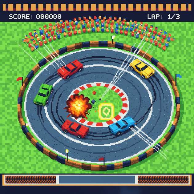 Pixel Rivals: Retro Racers - 3D Racing by Jabali AI