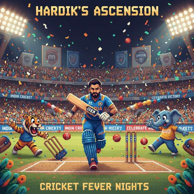 Pandya's Cricket Dash - Jabali AI Poster