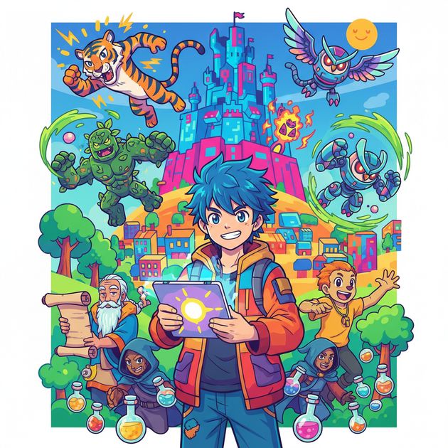 Pixel Battlers - Jabali AI Poster