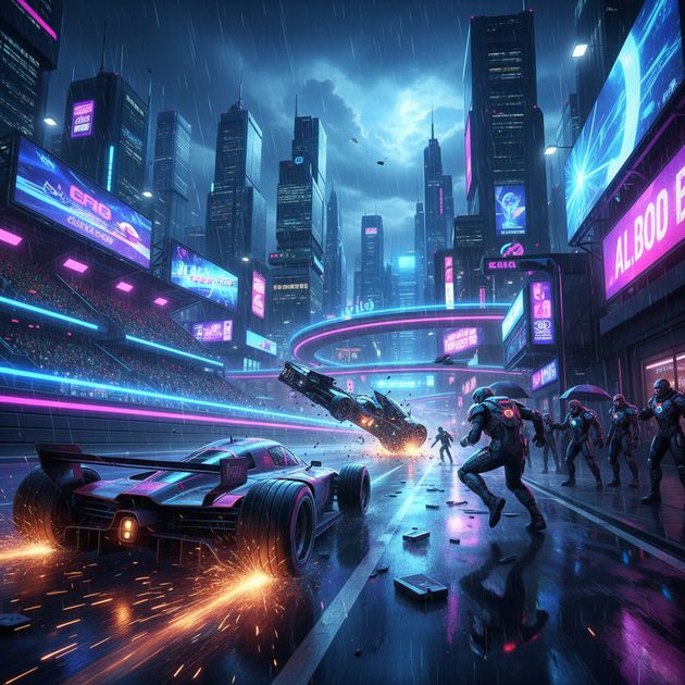 Urban Velocity Arena - Jabali AI Poster