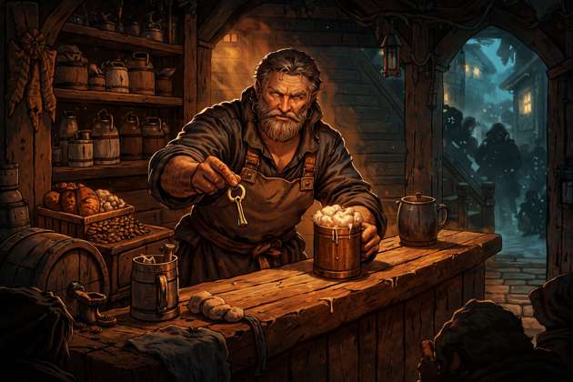 Gutter Innkeeper - Jabali AI Poster