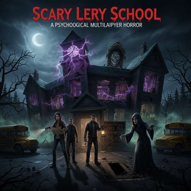 Scary Lery School - Jabali AI Poster