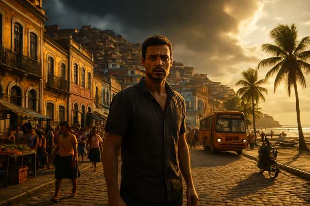 Sunrise City Brasil - Jabali AI Poster