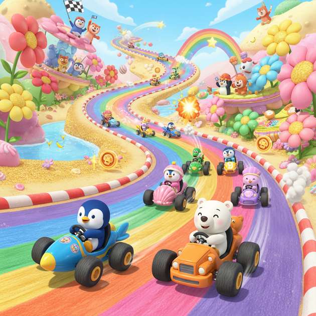Pororo Animal Racers - 3D Racing by Jabali AI